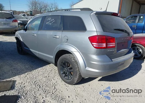 2020 Dodge Journey Se Value from USA, damaged, VIN 3C4PDCABXLT182074